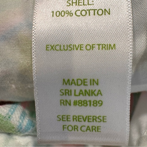 Lilly Pulitzer Callahan 5" Shorts sz 0 Coconut Jungle Tropical Floral NWT - Picture 10 of 11